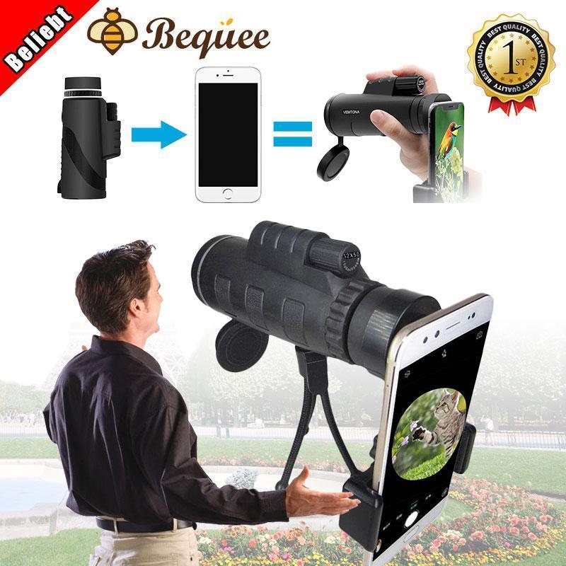 Monocular Telescope, 12x50 High Power wasserdichtes Fogproof