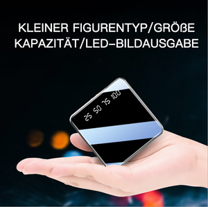 Ultradünne Spiegelfläche Mini Powerbank